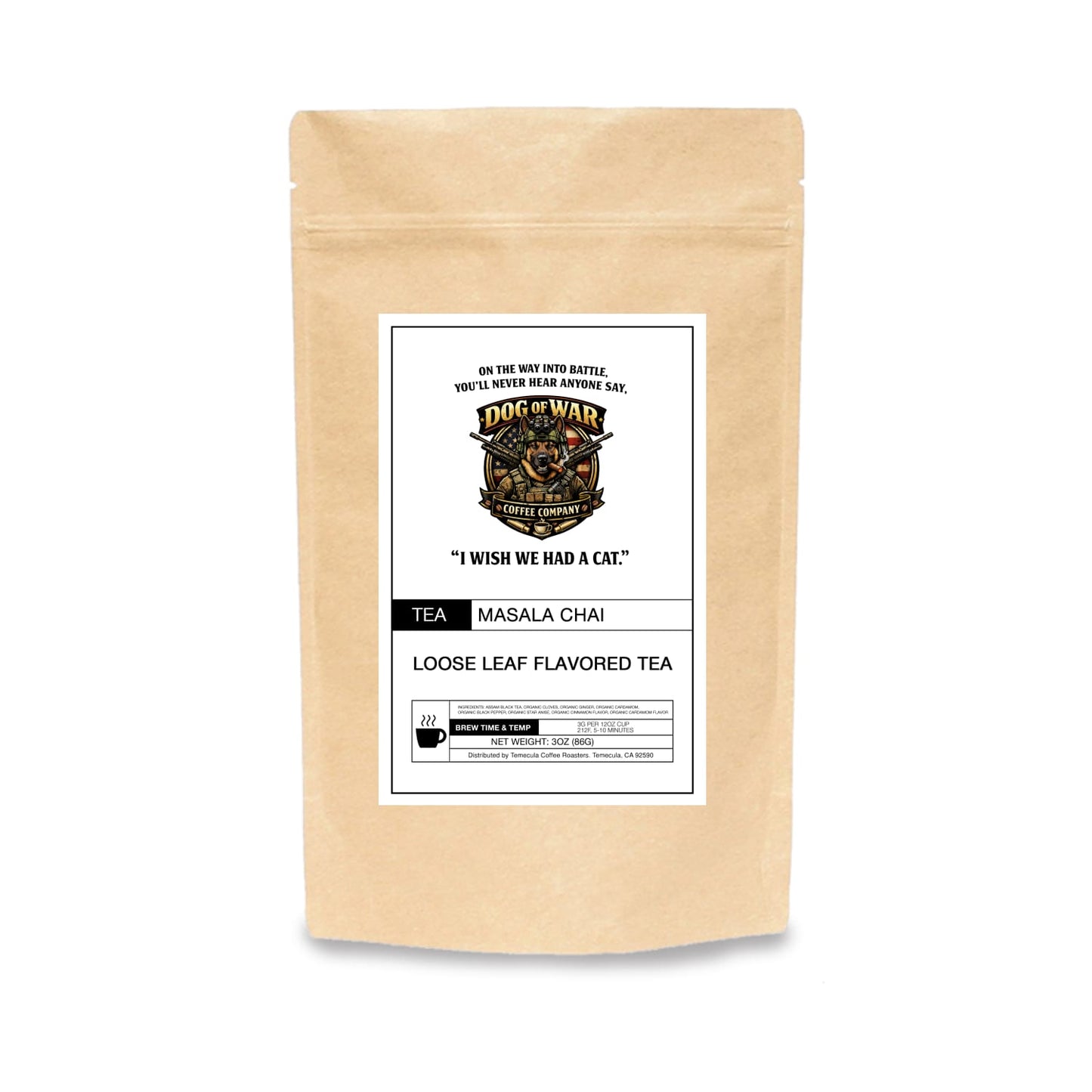 Masala Chai Spiced Black Tea Blend